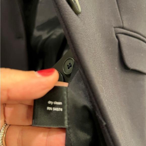 LTD Women’s Size 8 Single Button Navy Blue Blazer, Office - Picture 10 of 11